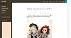 Desktop Screenshot of dollvogue.com