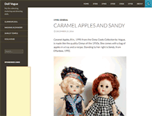 Tablet Screenshot of dollvogue.com